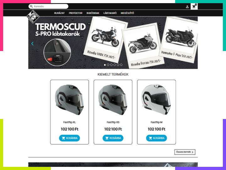 Webáruház-készítés – tucanourbano.hu webshop referencia