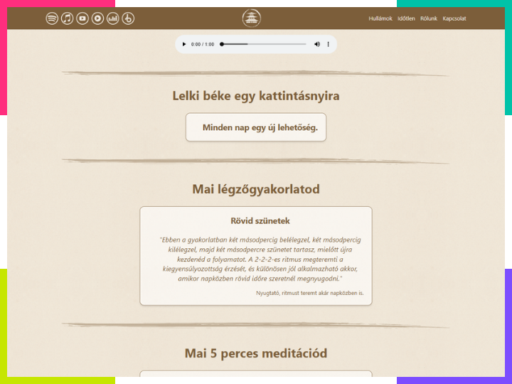 Bemutatkozó weboldalkészítés – akasa.hu modern, SEO-barát weboldal